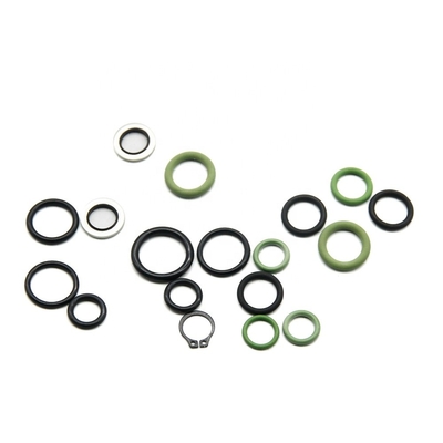 Kit Perbaikan Pompa Injeksi Bahan Bakar 1213633 Perak Hitam O Rings Gaskets Segel Mesin Cuci