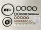 Suku Cadang Mobil Perbaikan Gasket Kit Pompa Bahan Bakar Diesel Bosch Cincin Karet Segel Minyak 800637